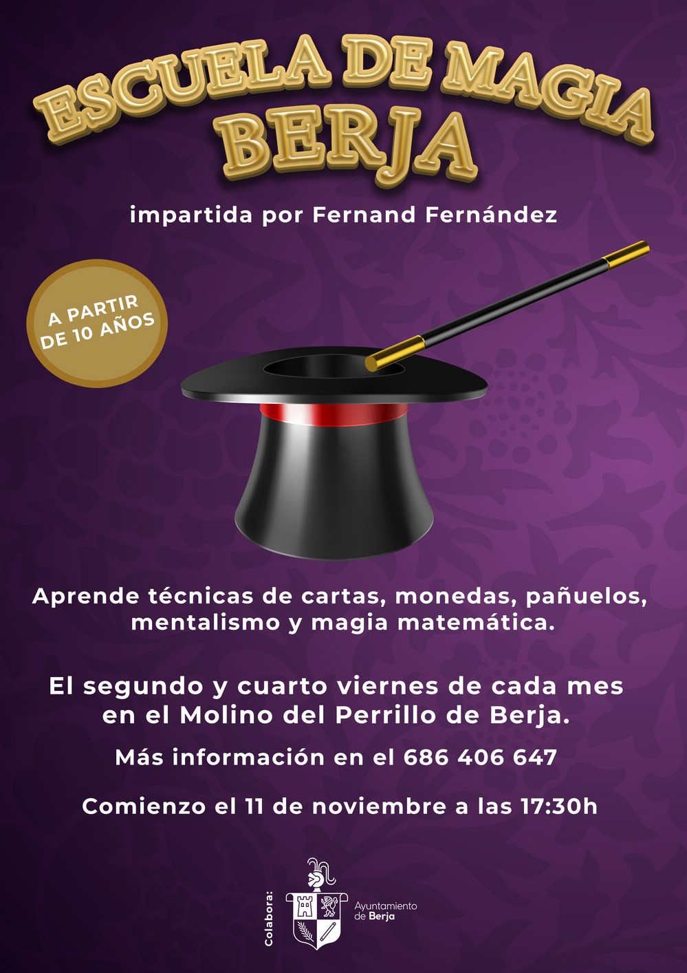 Berja pone en marcha una Escuela de Magia