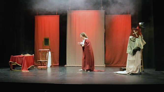 La obra teatral 'Juana' se representa en el Teatro Auditorio de Vícar dentro de la programación del 25N