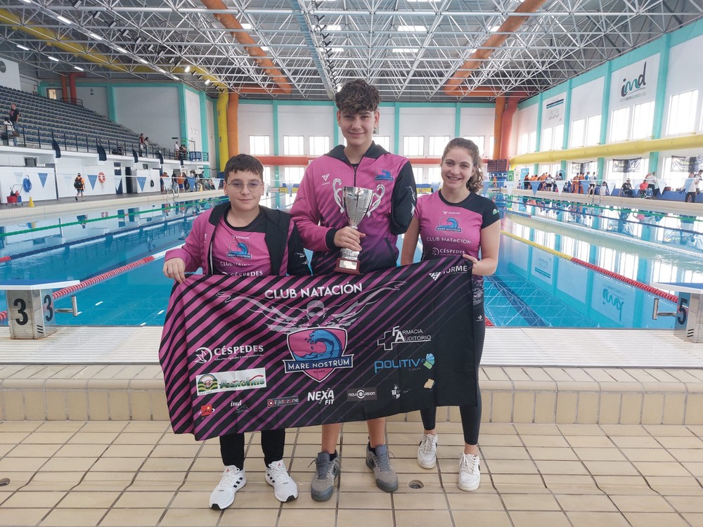 CN Mare Nostrum, tercero en el Campeonato de Andalucía de natación adaptada