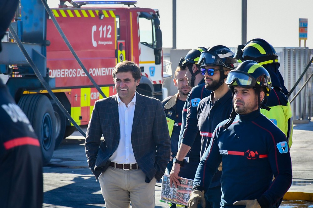 Bomberos del Poniente realizan un curso de Hidráulica aplicada a las intervenciones