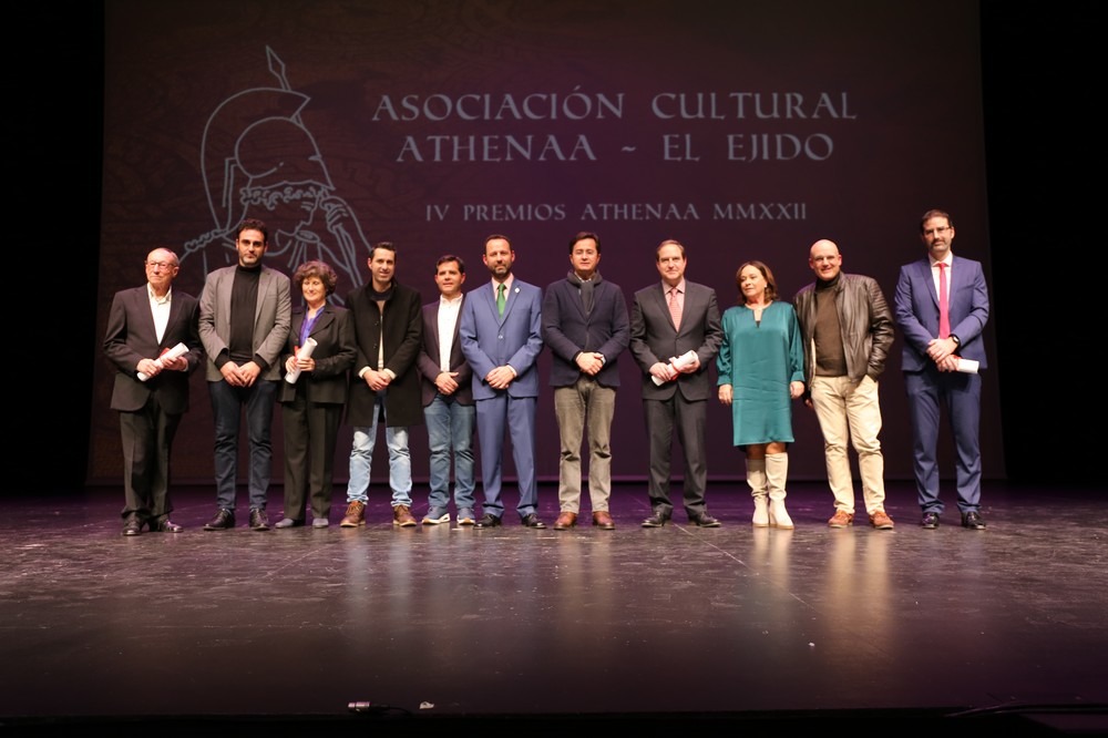 El Ejido acoge los IV Premios Athenaa en el marco de la celebración de su 25º aniversario