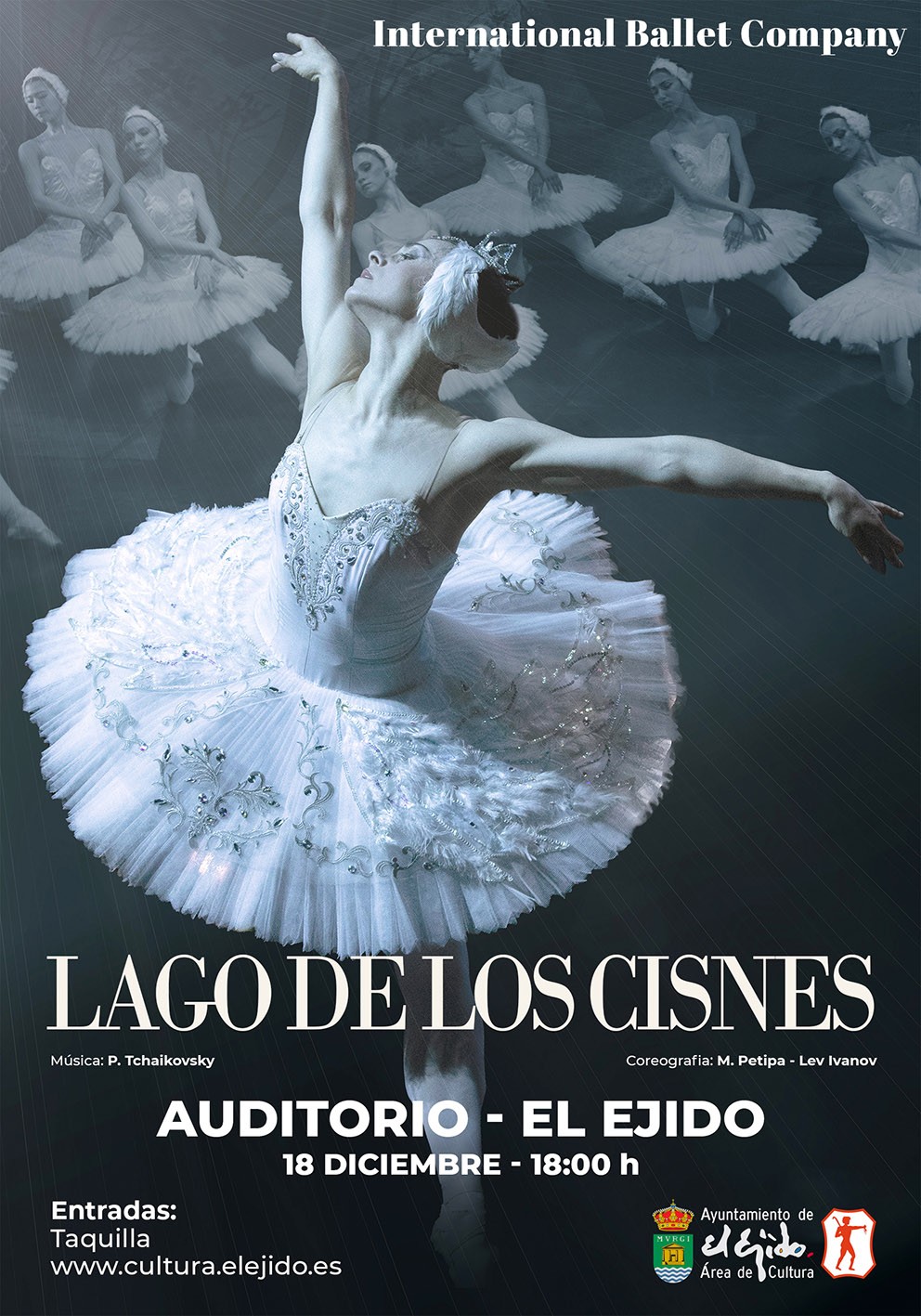 La International Ballet Company llega al Teatro Auditorio de El Ejido el próximo domingo 18 de diciembre