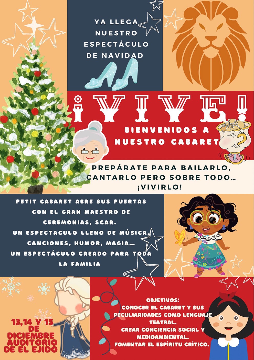  Escolares de Infantil y Primaria disfrutarán de la obra de teatro ‘Vive’ en el Auditorio ejidense