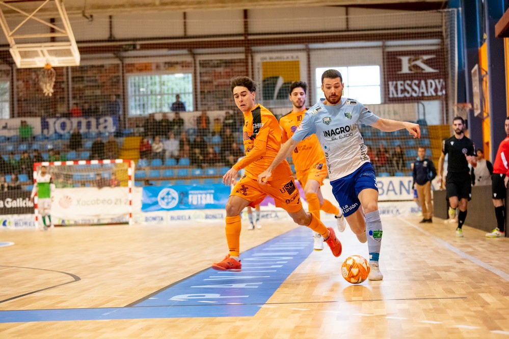 Inagroup El Ejido Futsal suma un punto en Burela