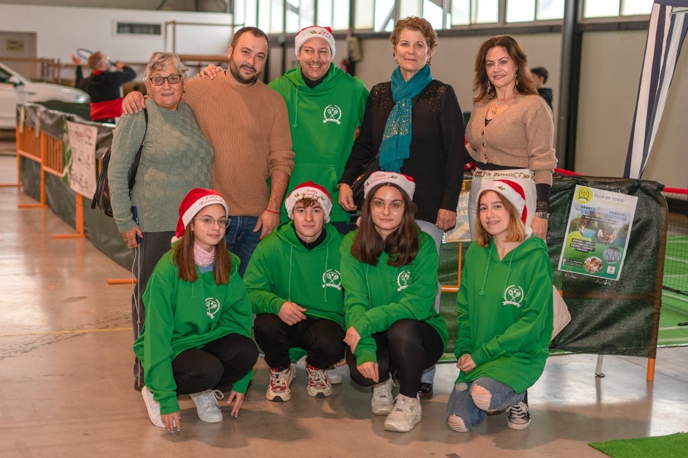 Éxito de participación en el ‘Street Tennis’ de Navidad del Club de Tenis La Mojonera
