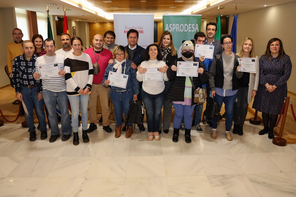 Ayuntamiento, Fundación MAPFRE y Asprodesa unidos por el empleo y la integración social y laboral de las personas con discapacidad