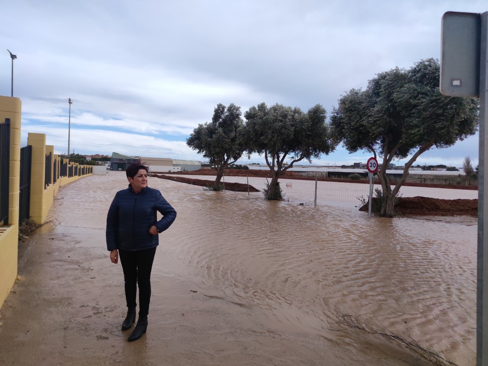 Carrión se compromete a llevar a cabo un plan de evacuación de pluviales para todo el municipio cuando llegue a la Alcaldía de El Ejido