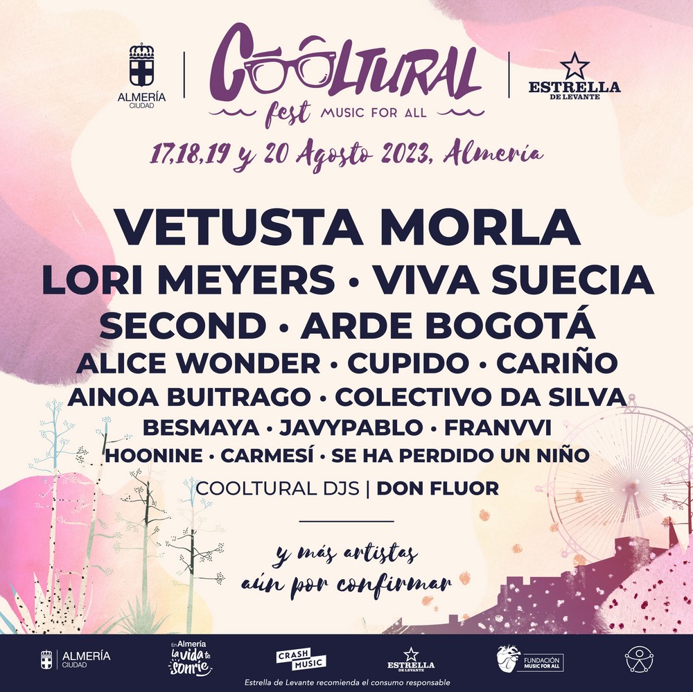 Cooltural Fest suma Vetusta Morla al cartel de su próxima edición en agosto de 2023