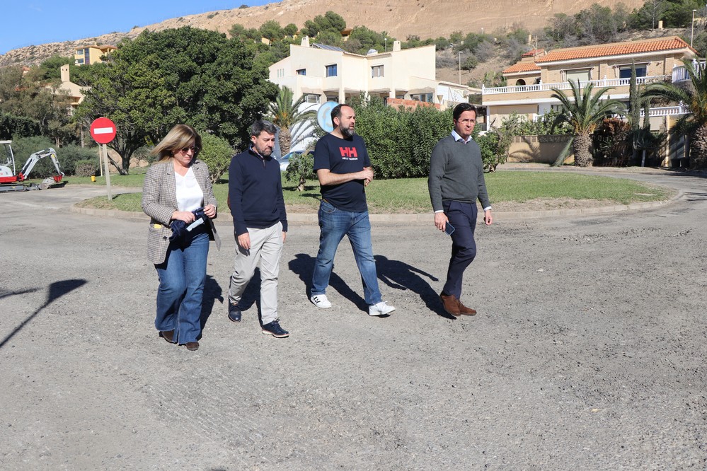 Arrancan las obras de reasfaltado en las calles Gaviota y Milano en Ejido Beach