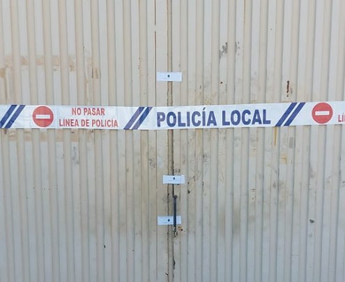Clausuran un taller sin licencia ni trabajadores en regla en La Redonda