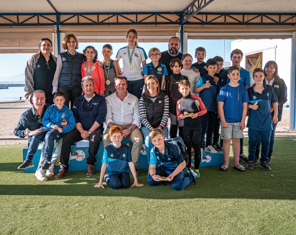Almerimar acogió el primer Campeonato Provincial de Vela de Almería y Granada OPTIMIST de la temporada