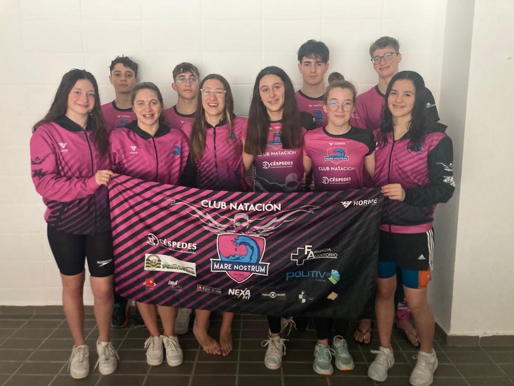 El Club de Natación Mare Nostrum se posiciona como el décimo del ránking andaluz