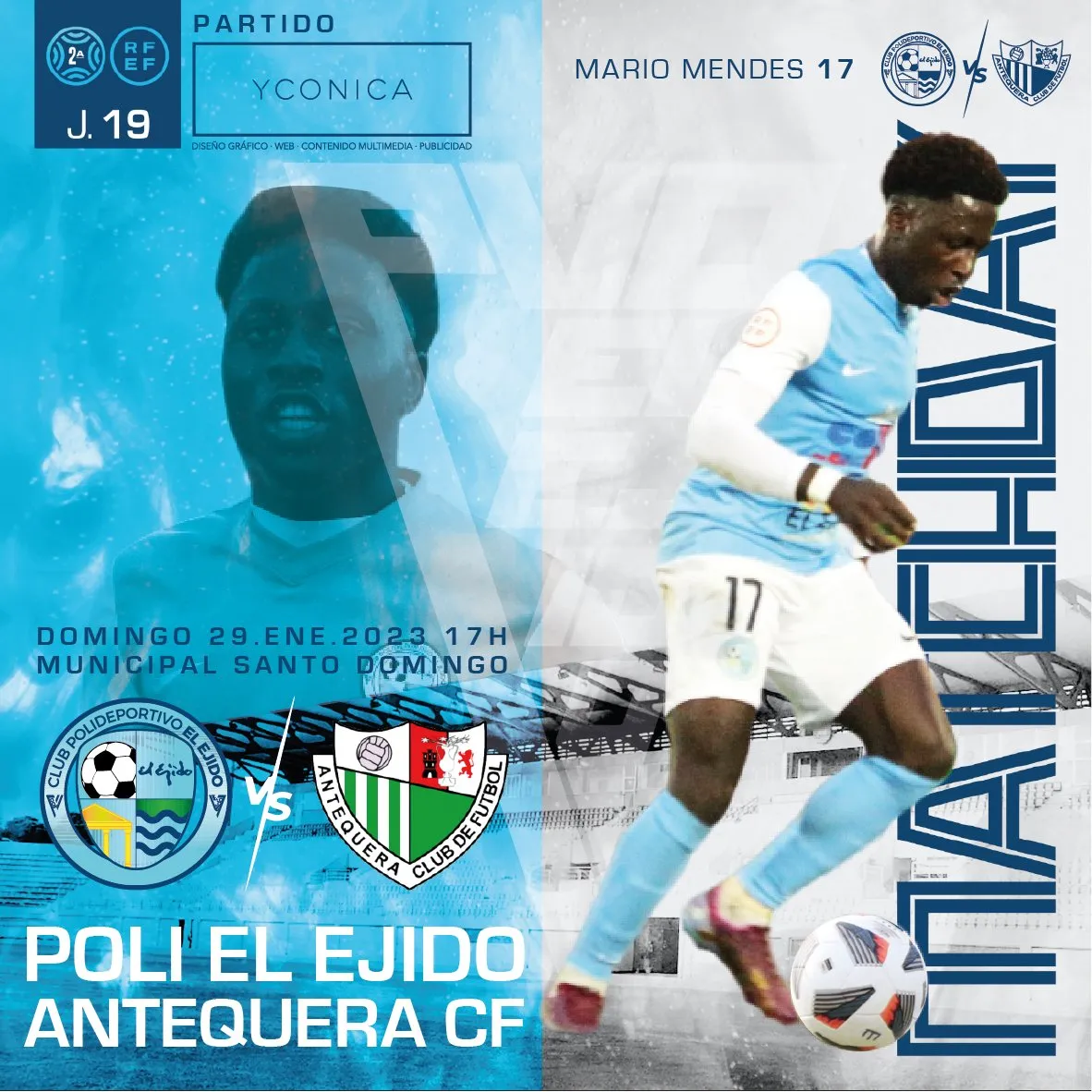 El Antequera CF visita este fin de semana al Poli El Ejido