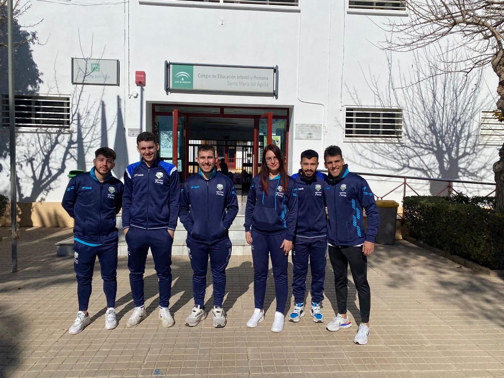 Inagroup El Ejido Futsal arranca su proyecto educativo con colegios