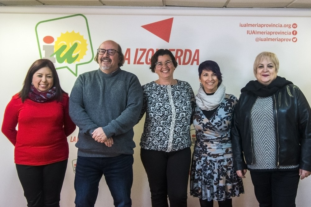 Enrique Usoz y Ana Ruiz Tejada, cabezas de lista de IU El Ejido para las próximas elecciones municipales
