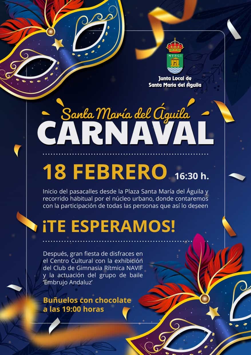 El Carnaval llegará también a los núcleos ejidenses con propuestas para toda la familia