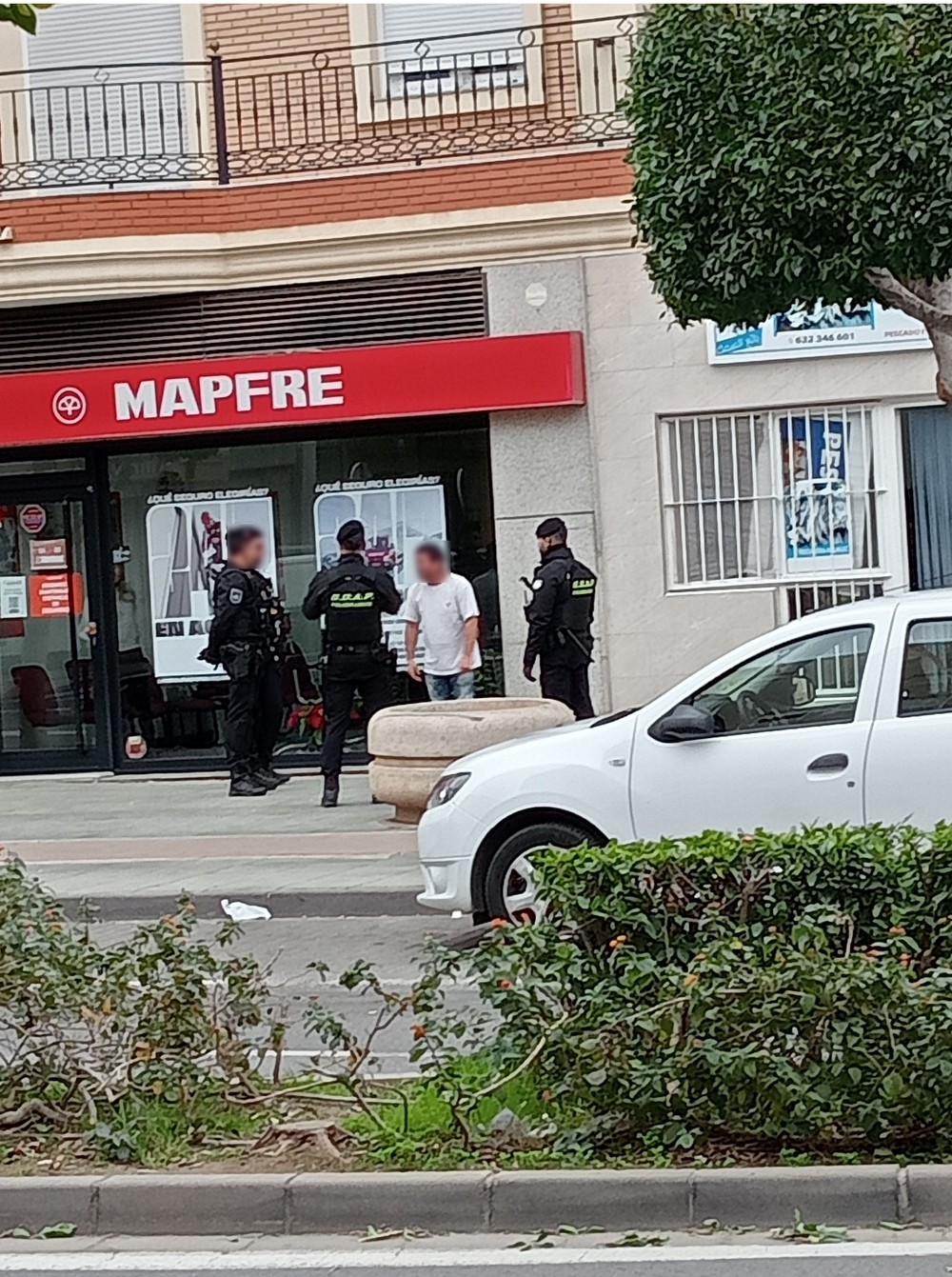 La Policía Local interviene en un intento de agresión en Santa María del Águila