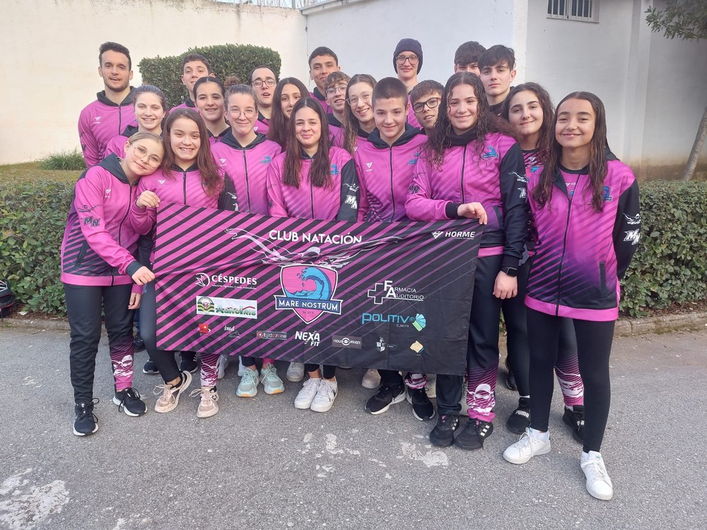 Club Natación Mare Nostrum El Ejido participa en la 2ª fase de Conferencia de la Copa de Andalucía