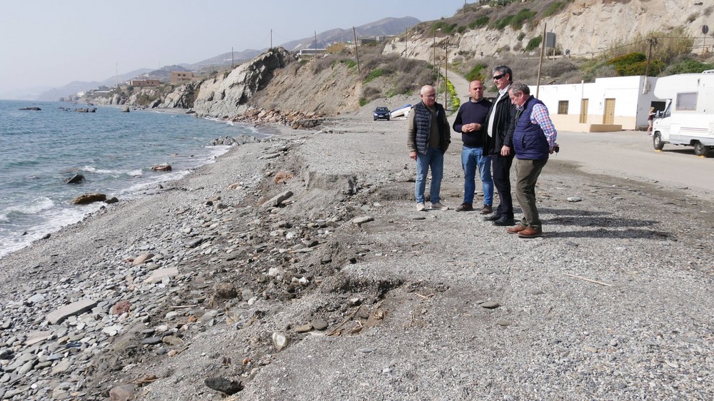 Solicitan nuevas actuaciones en la costa abderitana para evitar la regresión