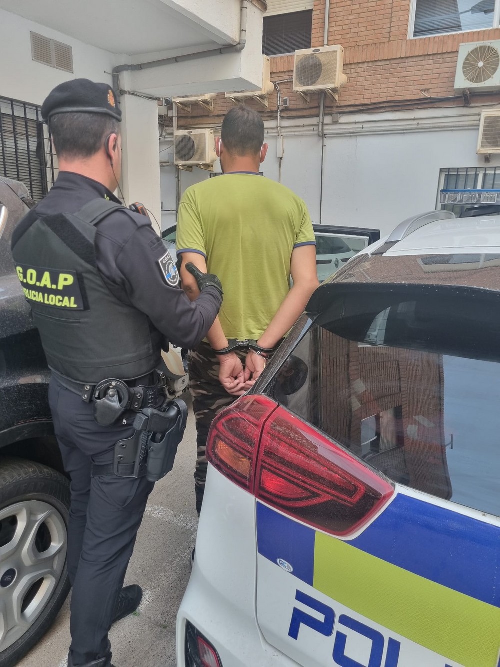 La Policía Local detiene a un conocido ratero en El Ejido