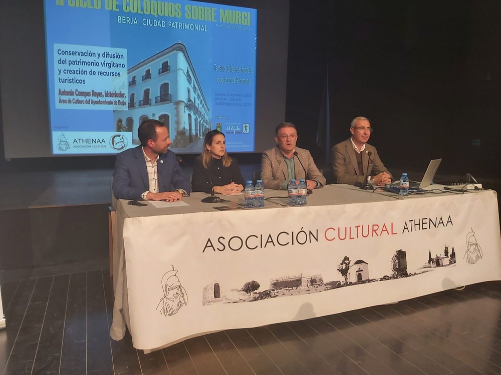 La asociación cultural Athenaa celebra su II Ciclo de Coloquios ‘Berja, Ciudad Patrimonial’