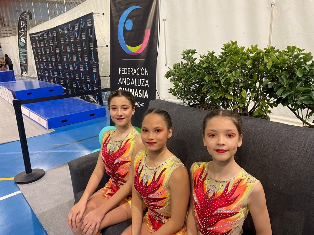 Acrobática El Ejido logra cinco medallas en el Campeonato de Andalucía
