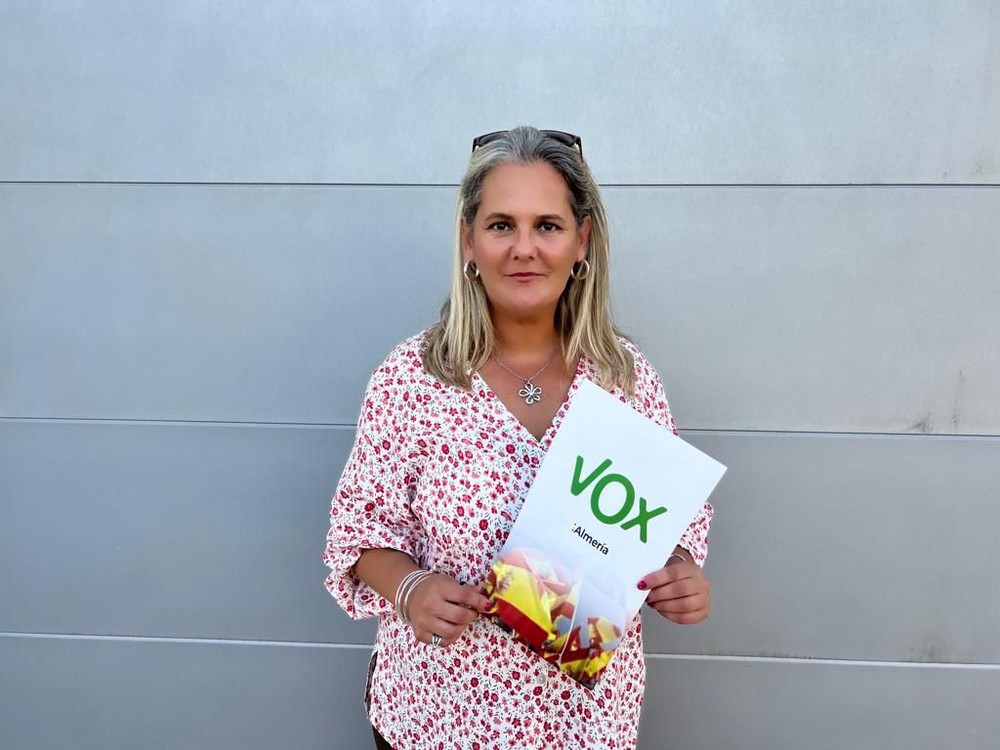 VOX nombra a Alejandra Ceballos como candidata a la alcaldía del Ayuntamiento de Vícar