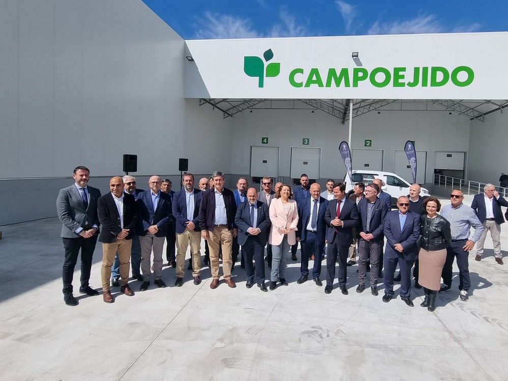 La cooperativa Campoejido inaugura su nuevo semillero en Dalías
