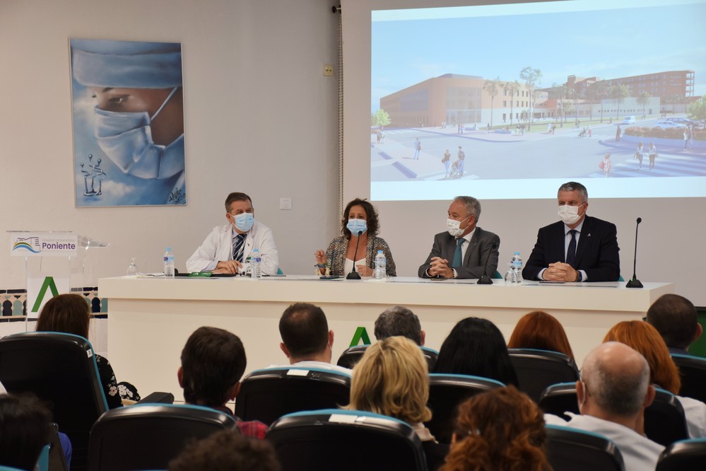 La Junta invertirá 21 millones en la ampliación del Hospital Universitario Poniente de Almería