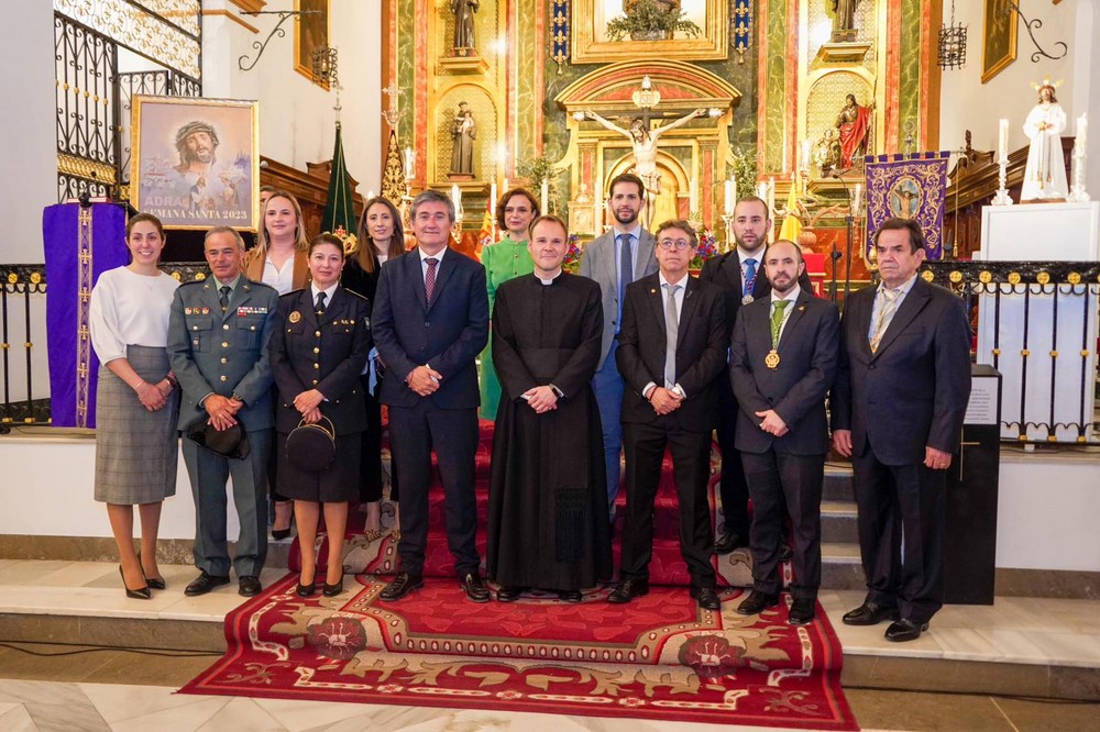 El pregón de Francisco J. López da la bienvenida en Adra a la Semana Santa 2023