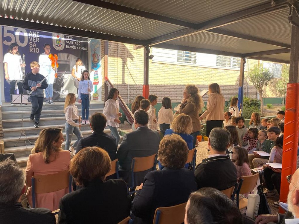 El CEIP Ramón y Cajal celebra su medio siglo