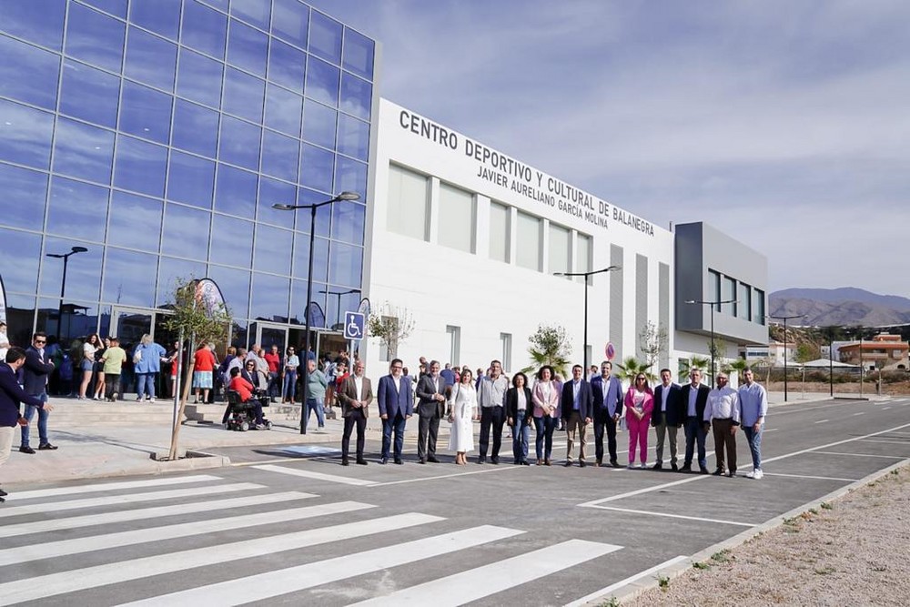Balanegra cumple su gran sueño con la inauguración del primer gran centro deportivo y cultural del municipio