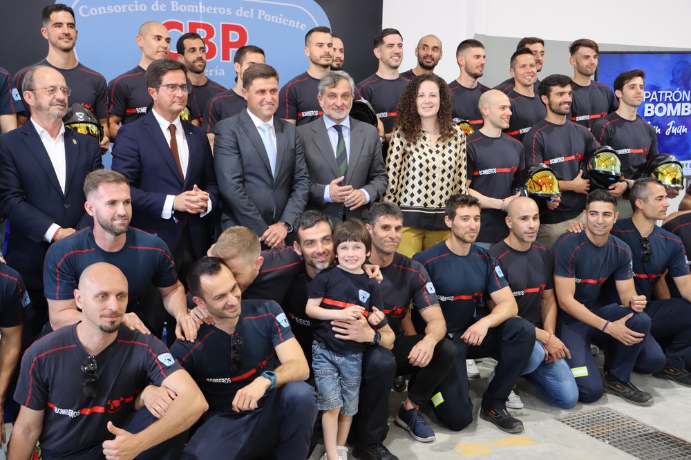 El Consorcio de Bomberos de Poniente celebra su Patrón San Juan de Dios con la inauguración de las nuevas instalaciones