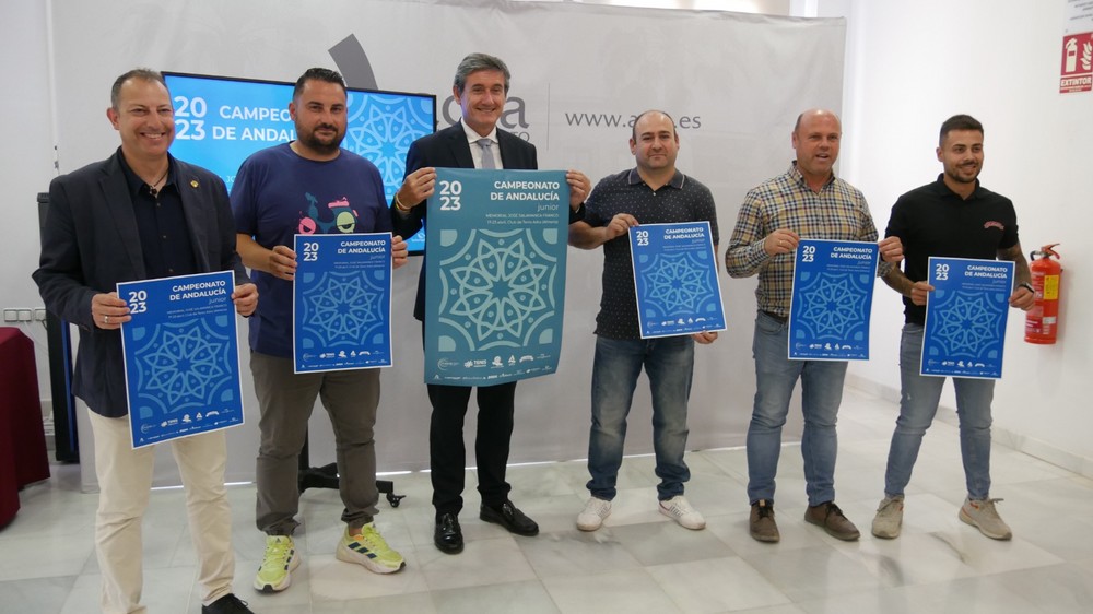 Adra acoge la presentación del Campeonato de Andalucía de tenis junior ‘Memorial José Salamanca Franco’