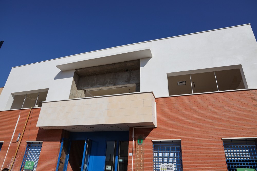 Las obras de ampliación del Centro de Mayores de Ejido Norte entran en la recta final
