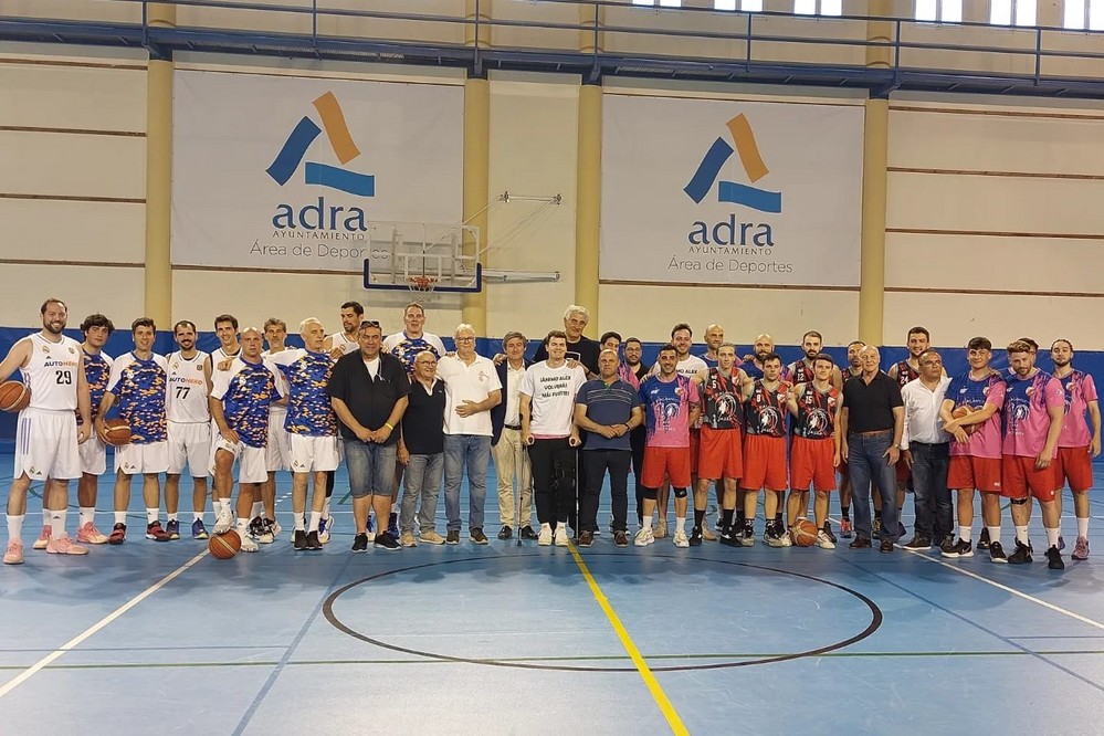 El CD Baloncesto Adra se mide ante el Leyendas del Real Madrid en un amistoso para celebrar su X Aniversario