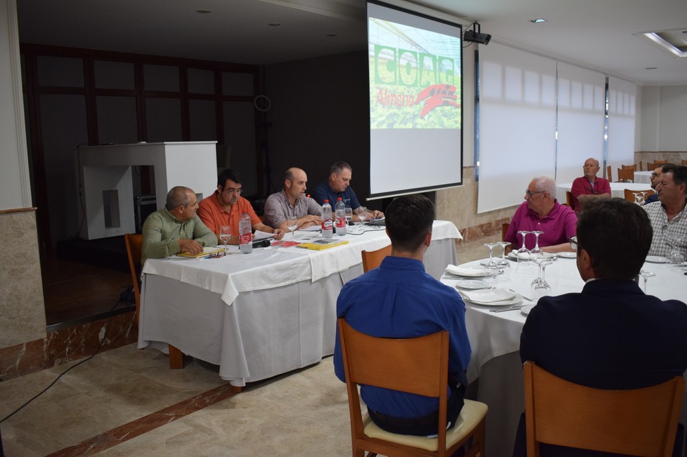 El alcalde asiste a la Asamblea Comarcal de COAG El Ejido-Dalías previa a la celebración de su IX Congreso Provincial