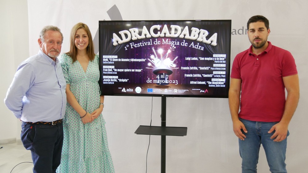 Del 4 al 7 de mayo llega a la ciudad milenaria el I Festival de Magia de Adra ‘Adracadabra’