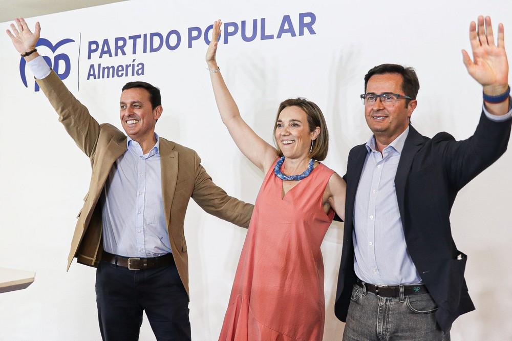 Cuca Gamarra: “El 28M empieza la derogación del sanchismo con el Partido Popular gobernando en El Ejido y en muchos más ayuntamientos”