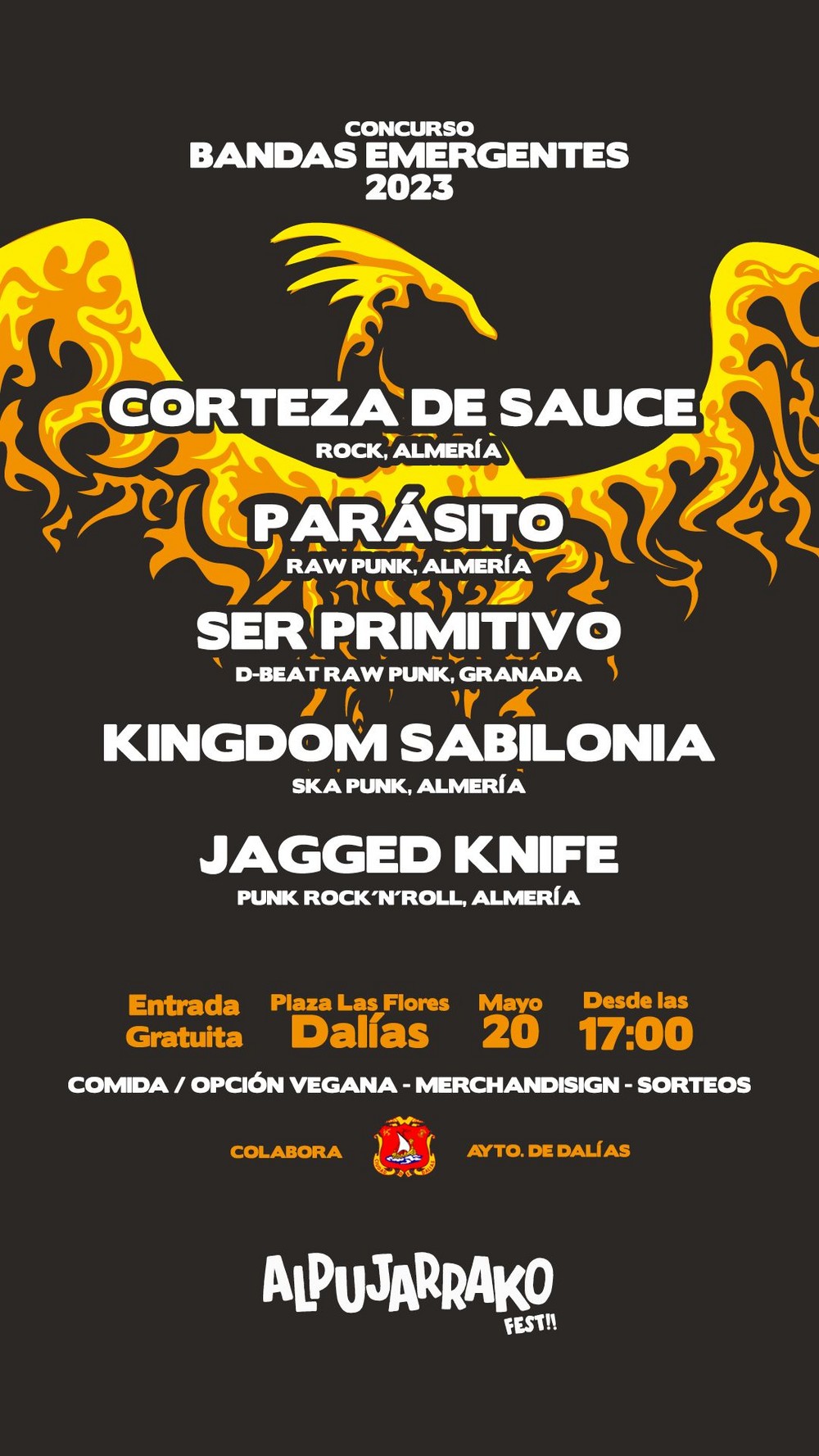 El 'Alpujarrako Fest' presenta el cartel de su concurso de bandas