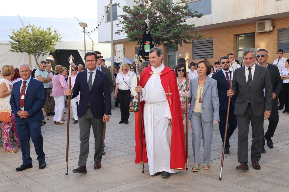 Ejido Norte culmina sus fiestas con la procesión y misa de la Santa Cruz