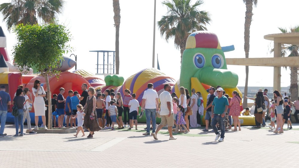 Lleno absoluto de El Pago del Lugar para disfrutar de ‘Drilo Park’ y ‘El Show de la Pandilla de Drilo’
