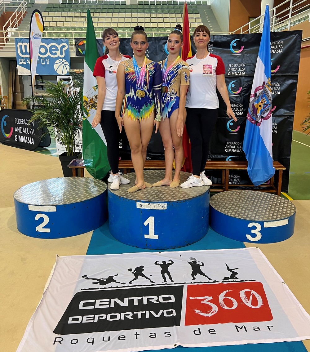 El Centro Deportivo 360 de Roquetas logra un oro en la Fase Andalucía Oriental de gimnasia