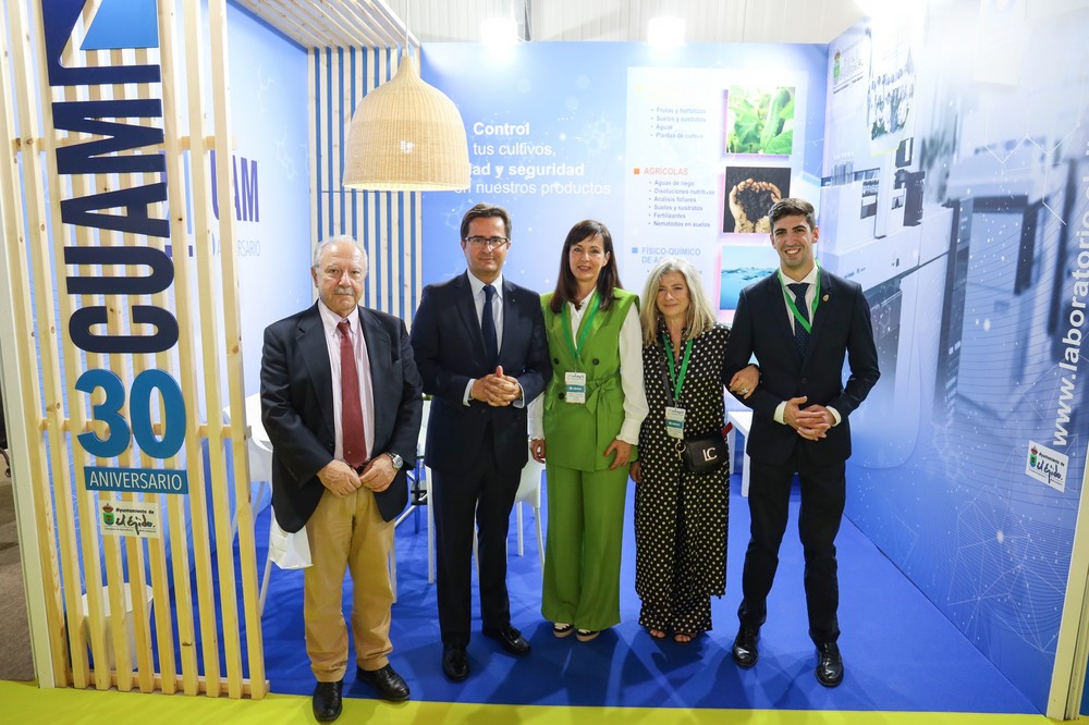 El Ayuntamiento de El Ejido respalda al sector hortofrutícola durante la Feria Infoagro Exhibition 2023