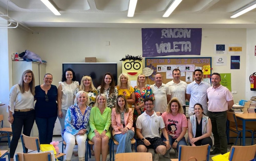 Profesores de Polonia visitan El Ejido dentro del proyecto Erasmus+ del CEIP Almerimar