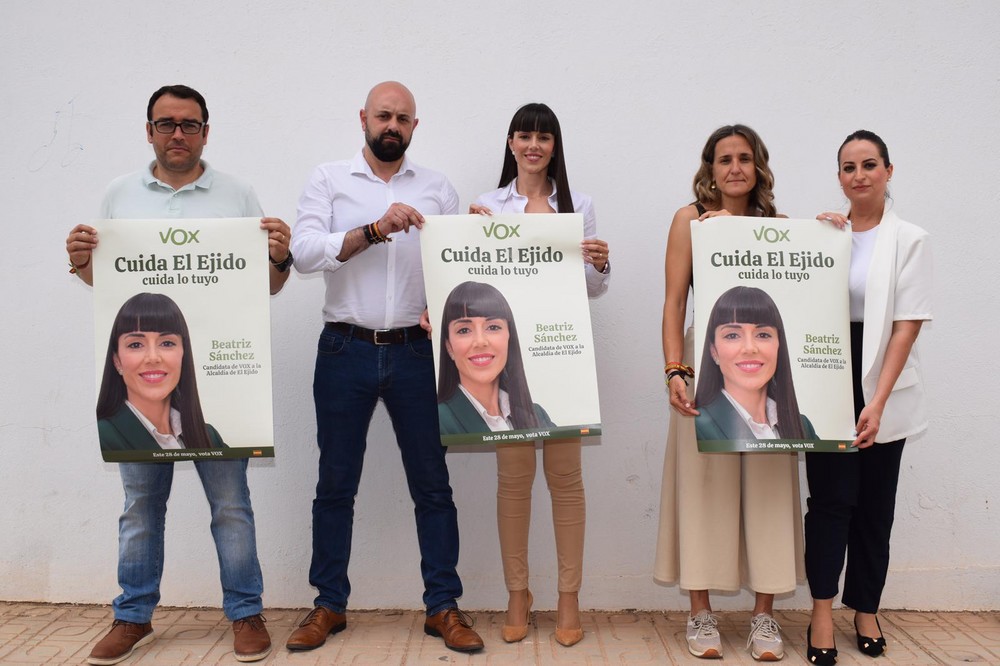 Beatriz Sánchez (VOX El Ejido): “Salimos a por todas, los ejidenses merecen un municipio mejor”