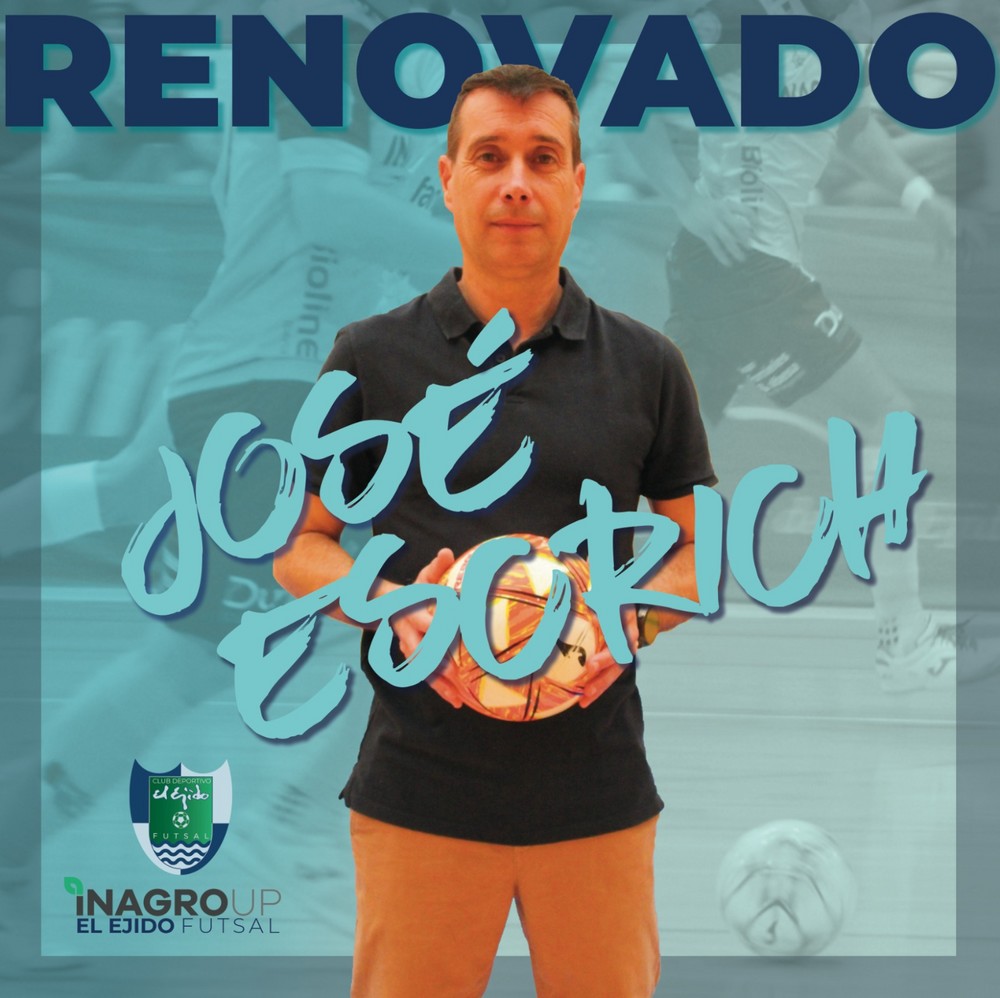 José Escrich seguirá al frente de  Inagroup El Ejido Futsal