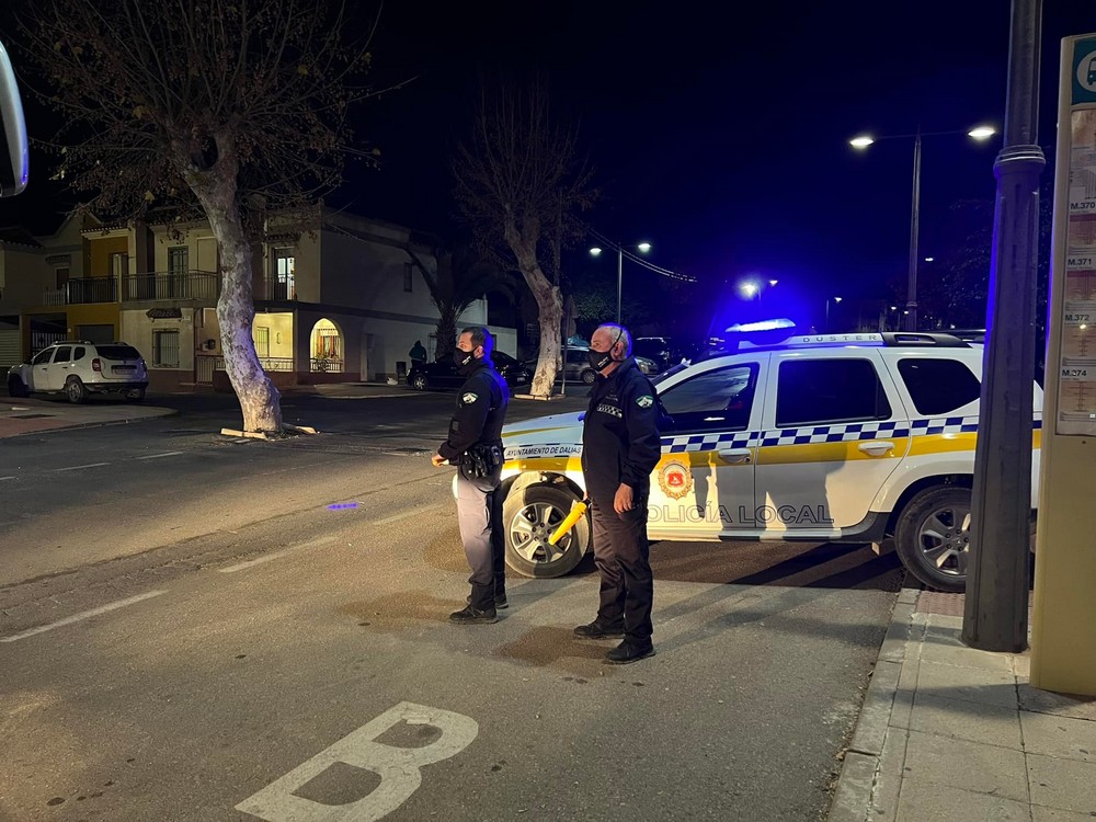 Agreden a un Policía Local y a un vecino en Dalías