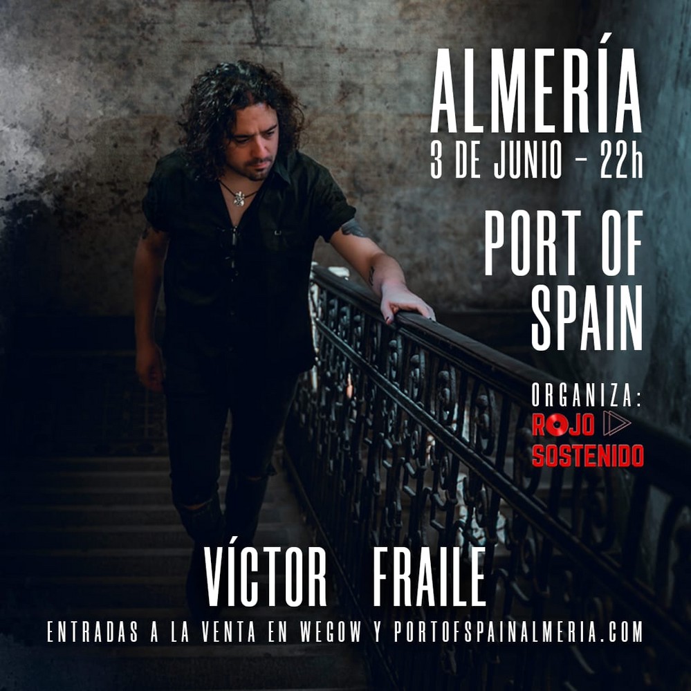 Almería recibe al cantautor madrileño Víctor Fraile