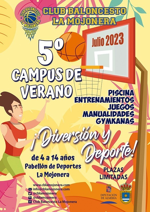 El V Campus de Verano del CB La Mojonera viene cargado de diversión y sorpresas